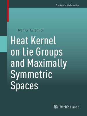 cover image of Heat Kernel on Lie Groups and Maximally Symmetric Spaces